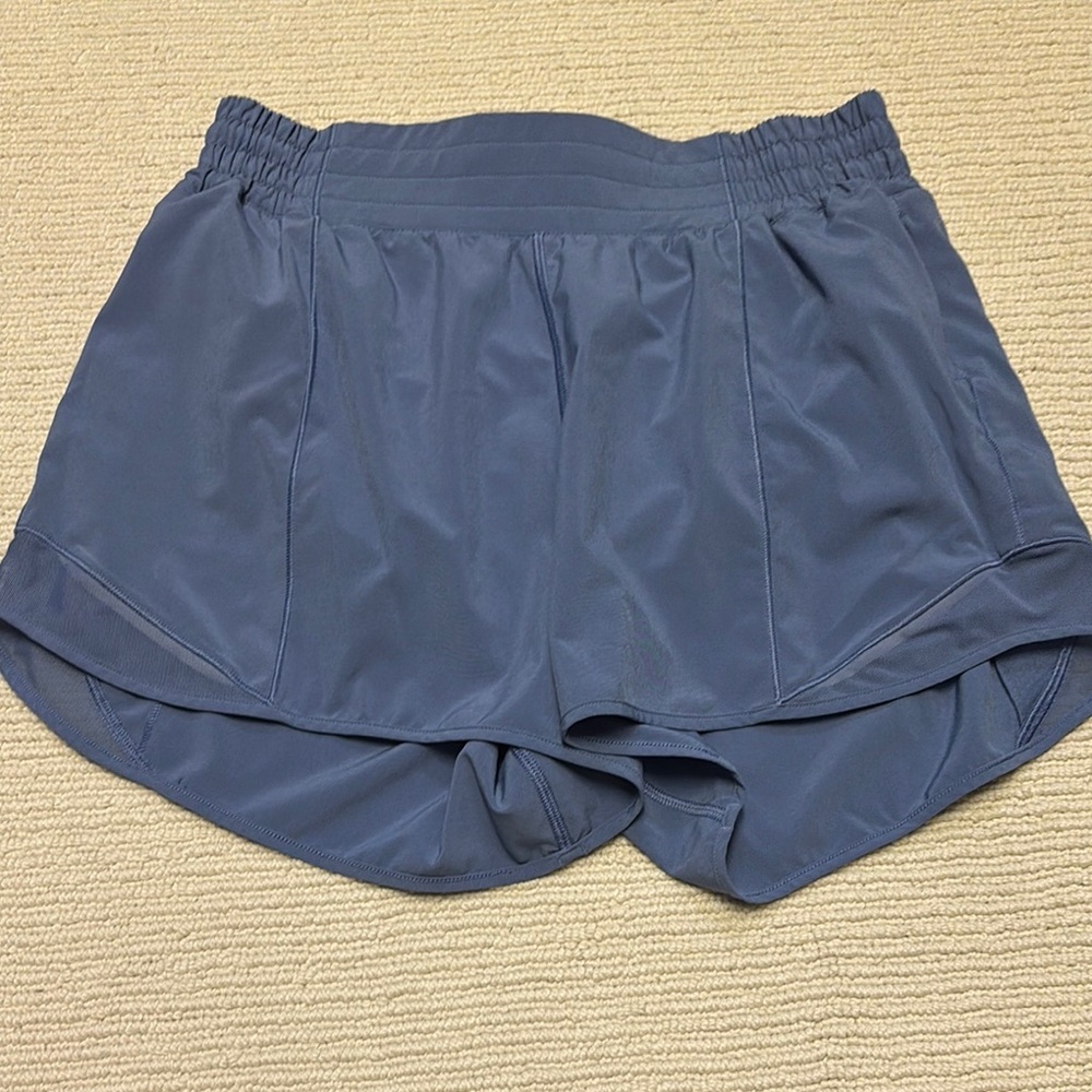 Women's Blue Athletic Shorts